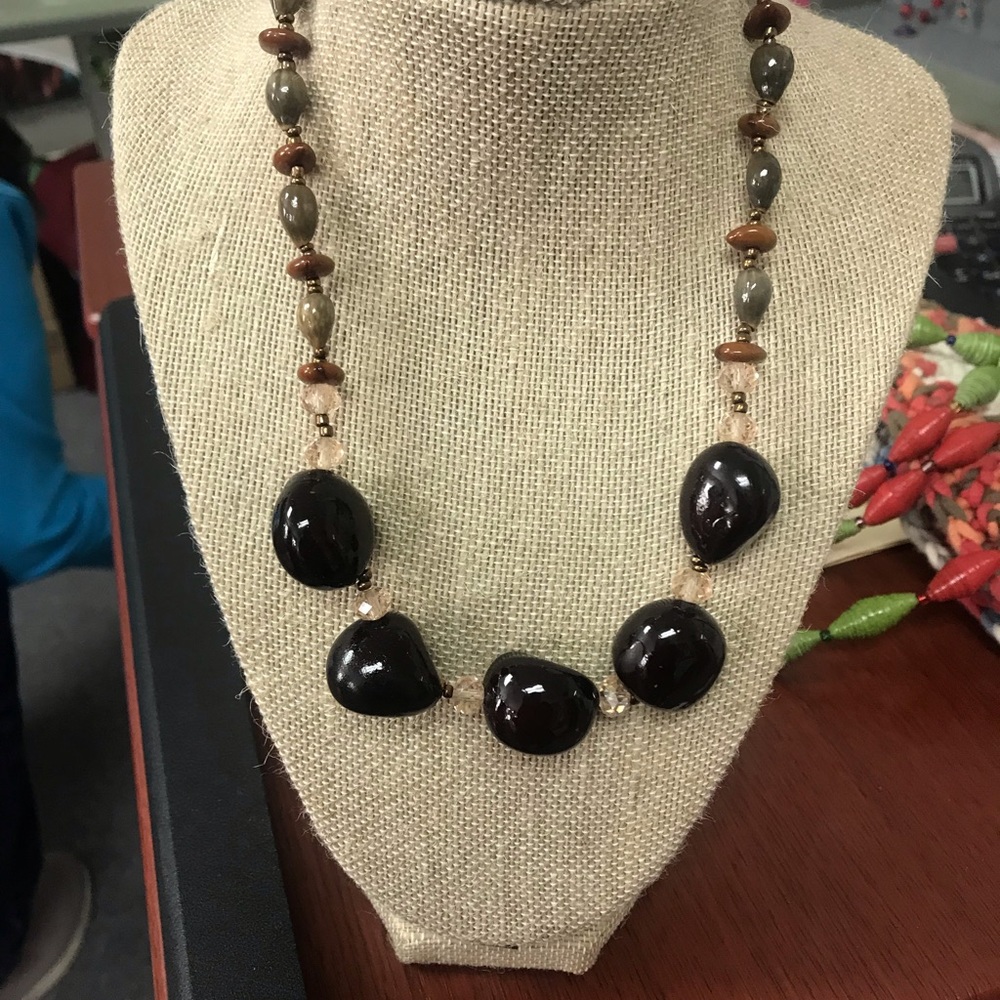 Handmade necklace from Honduras